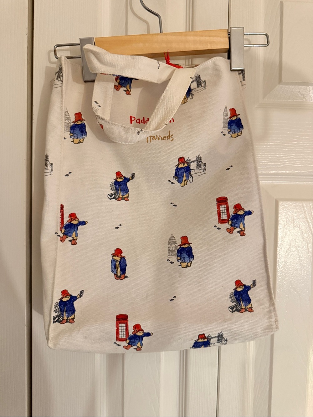 Harrods Paddington cotton Bag